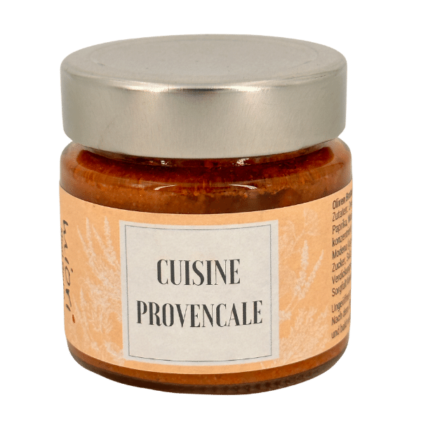 Cuisine Provencale | 120 g | Oliven Brotaufstrich mit Paprika & Walnüssen | Vegan 