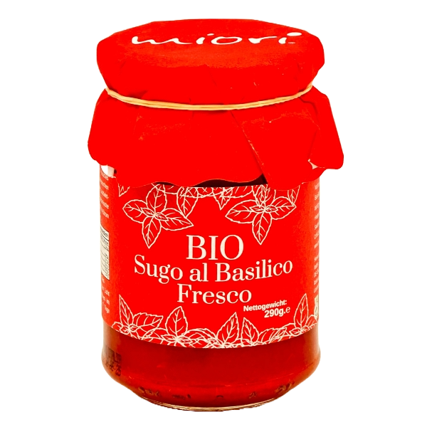 BIO Sugo al Basilico Fresco | 290 g | Tomatensauce mit Basilikum