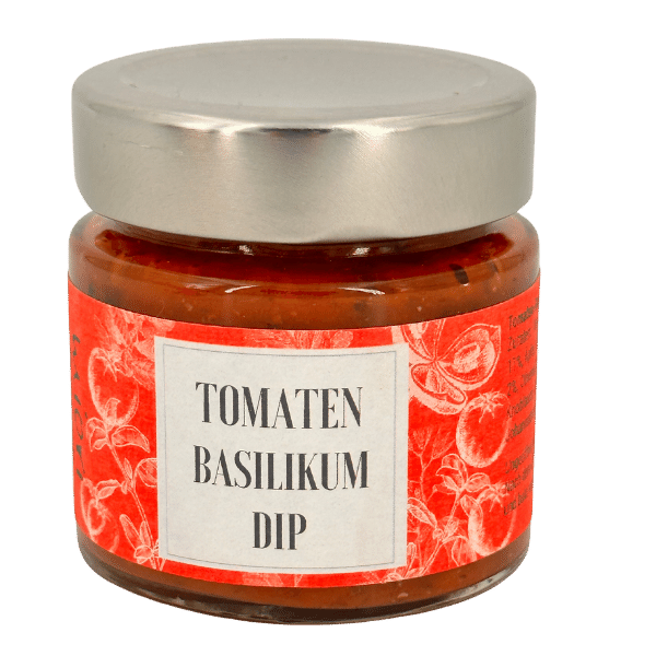 Tomaten Basilikum Dip | 115 ml | Vegan