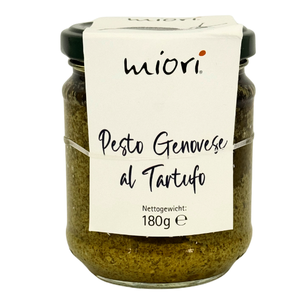miori Pesto genovese al Tartufo | Basilikumpesto mit Trüffel | 180 g