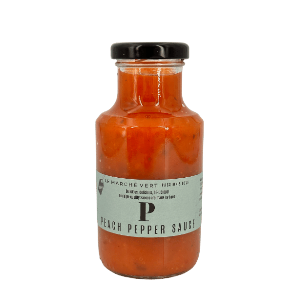 Peach Pepper Sauce | 250 ml | Vegan